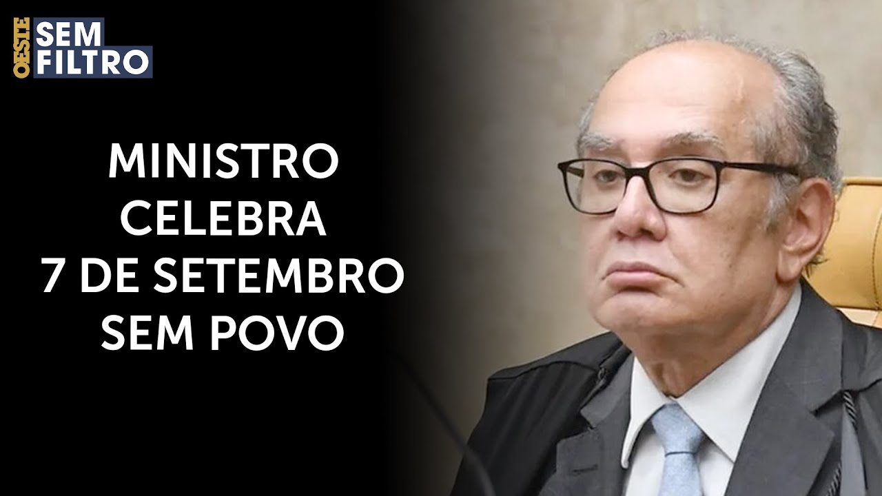 Gilmar Mendes comemora o 7 de Setembro lulista: ‘Novo significado’ | #osf