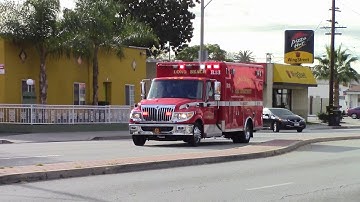 LBFD NEW Rescue 13 Responding