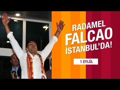 RADAMEL FALCAO İSTANBUL'DA 🐅