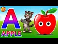 ABC Song Phonics - Toddler Learning Video, A for Apple🍎 Baby Nursery Rhyme, Alphabet Song, ABCD Song