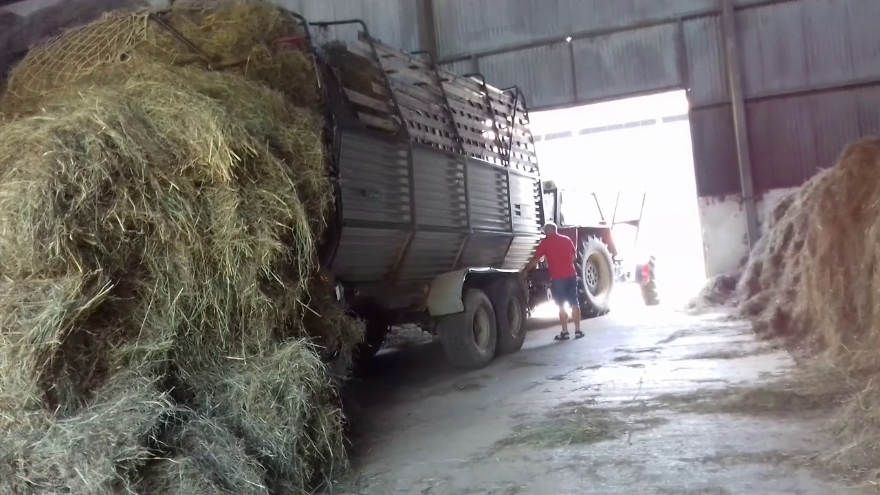 Vykladanie sena horal mv