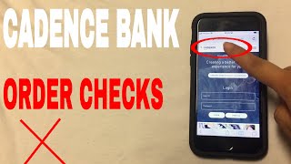✅  3 Ways To Order Cadence Bank Replacement Checks 🔴