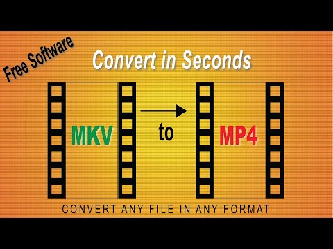 Convert ANY File to MP4 in SECONDS | FREE MKV TO MP4 , THIS ACTUALLY WORKS ! free S/W