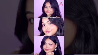 Soft Girl Makeup Tutorial on Indian Skin | Everyday Dewy Makeup Look | Myntra #Shorts screenshot 4