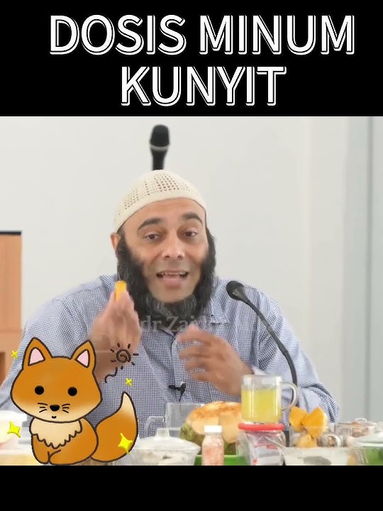DOSIS MINUM KUNYIT ?