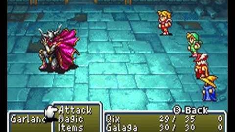 Final Fantasy Dawn of Souls LLG PT 01 Garland