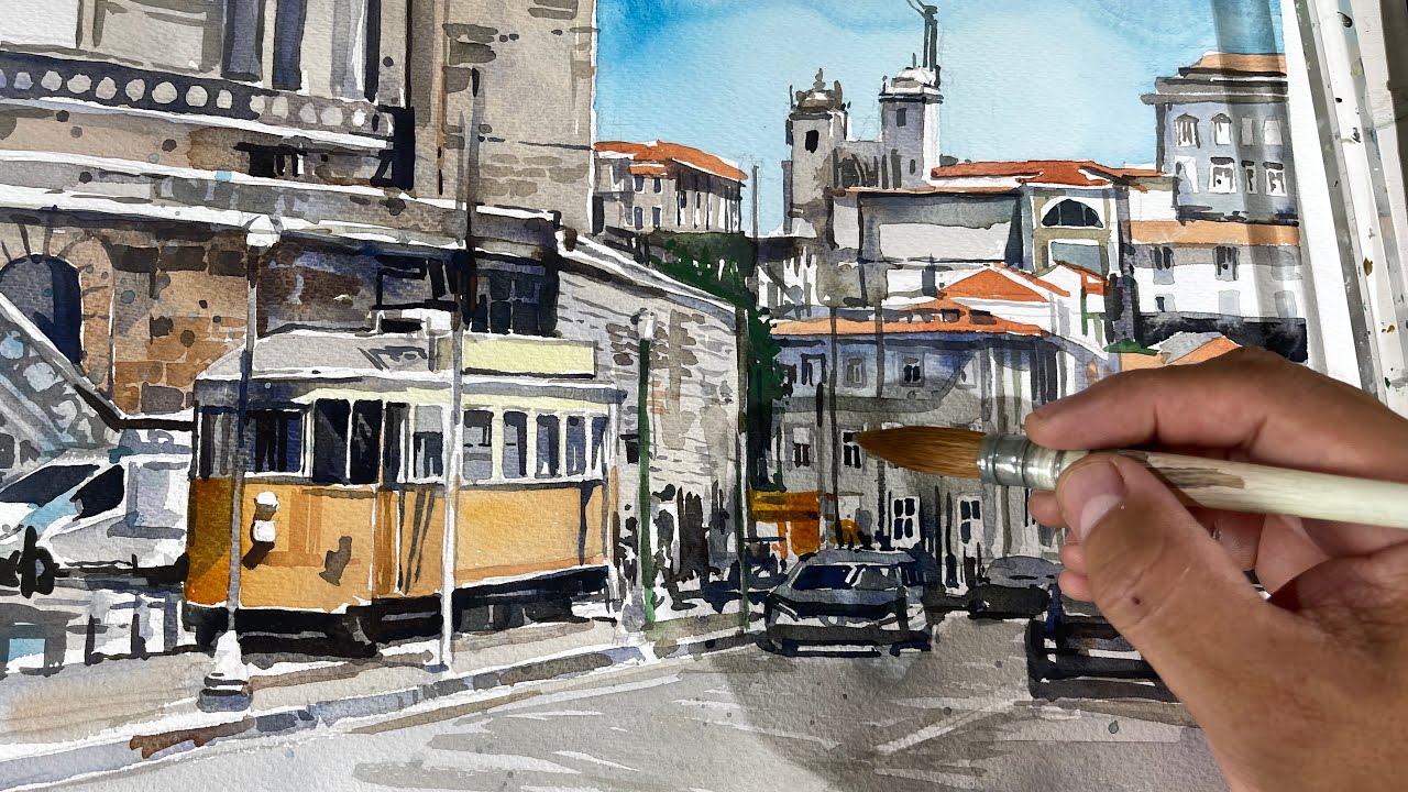 316 / For Advanced Artists! Perspective Drawing and Underpainting