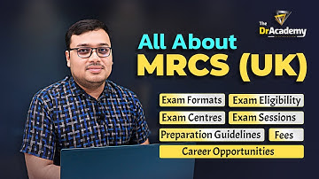 All About MRCS (UK) Exam ✨️ Format ✨️ Eligibility ✨️ Career after MRCS ✨️Preparation👨‍💻The DrAcademy