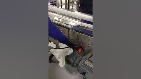 M1 Casepacker - Monthly Conveyor Lubrication - Outside