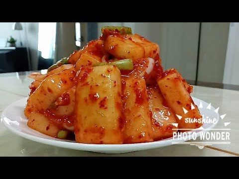 ☆여름 섞박지 (깍두기) 맛없는 무우도 맛있어지는/Summer Kkakdugi 담그는법 Recipe - Youtube