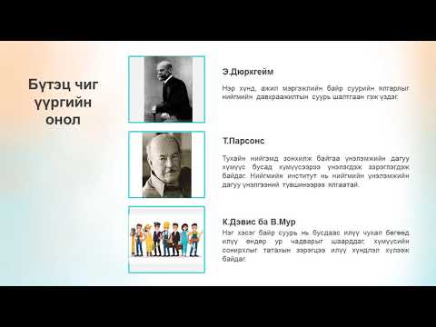 Нийгэм судлал ЭЕШ-д бэлтгэх хичээл.  Орчин үед нийгмийн давхраажилтыг хэрхэн судалж байна вэ?