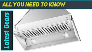 ZLINE 28" Ducted Wall Mount Range Hood Insert in Stainless Steel (695-28): Upgrade Your