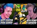 Ninja & Tfue LOVE Using *NEW* PUMP SHOTGUN, Whirlpools & Consumables! NEW Map, Sharks & AQUAMAN!