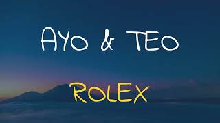 🎧 AYO & TEO - ROLEX (SLOWED & REVERB)