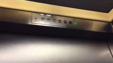 Old G&S HIGHhydraulic Elevator at Chase Bank in Oak Park, IL