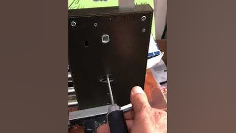 How to open EZCURRA double bit lock