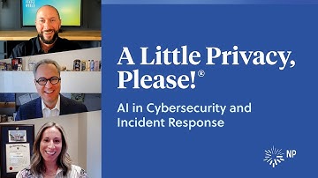 AI in Cybersecurity and Incident Response | A Little Privacy, Please! | Nixon Peabody