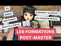 Les formations postmaster de psycho