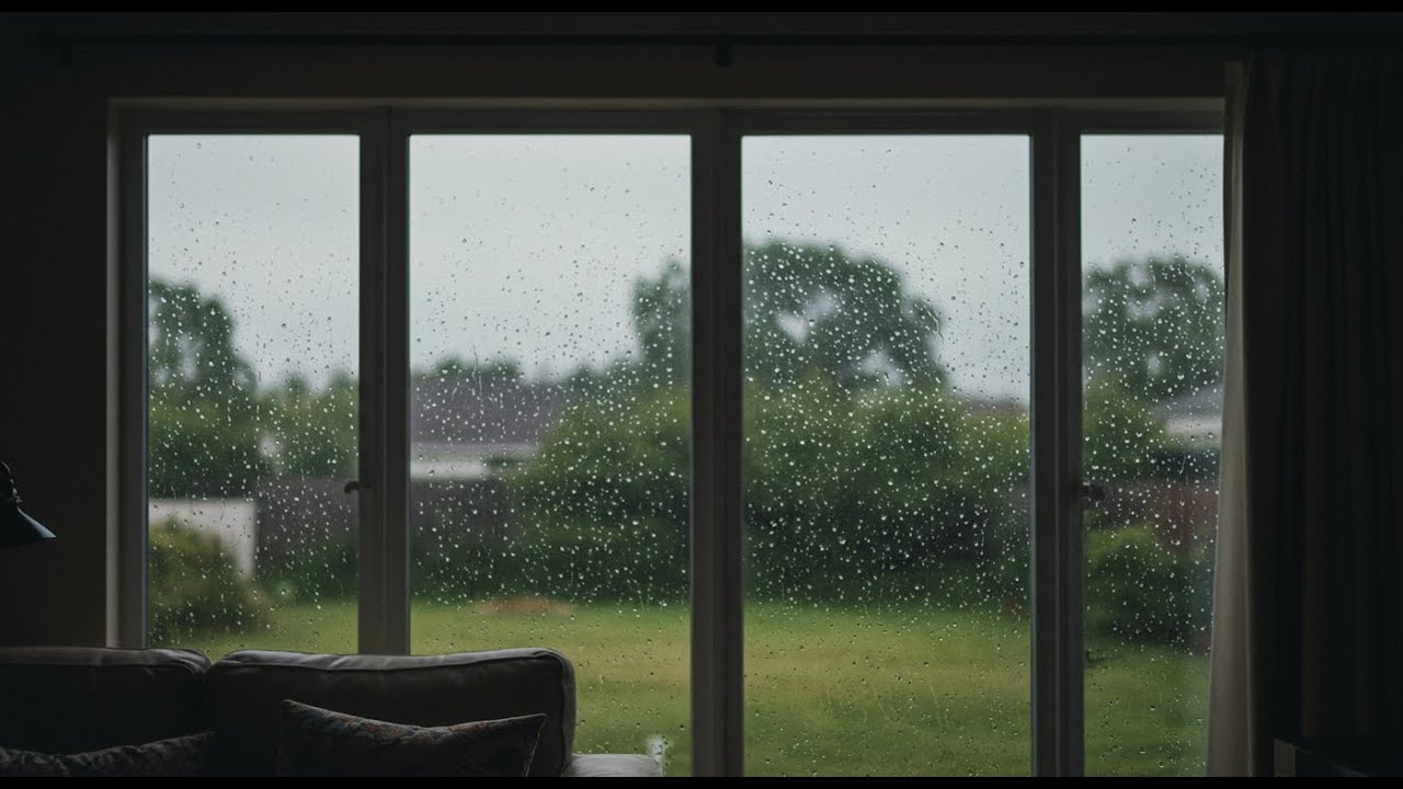 Rain Sounds On Window - Relaxing sounds to sleep and meditate☔