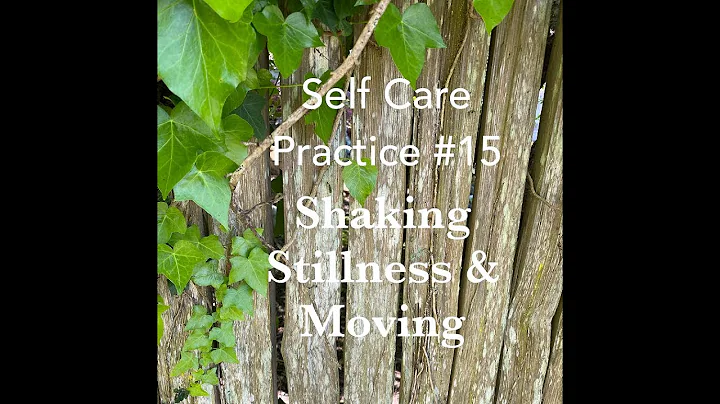 Self-Care Practice #15: Shaking, Stillness and Mov...