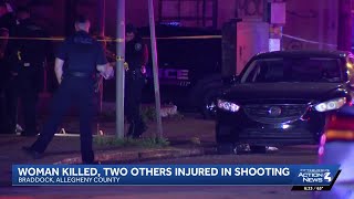 Woman, 26, fatally shot in Braddock | 2 others seriously injured