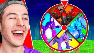 SPINNING a WHEEL to DECIDE Which GOD POKEMON We CATCH!