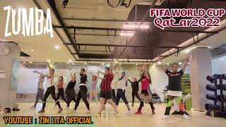 Dreamers || Jung Kook (BTS) ft Fahad Al Kubaisi || FIFA World Cup 2022 Qatar || Zumba With Zin Lita