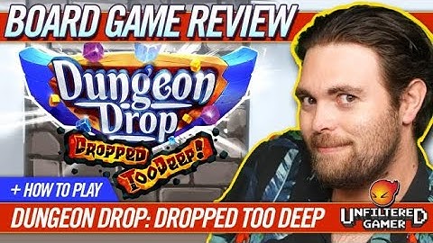 Dungeon Drop Expansion Review and How to Play (Dropped Too Deep)