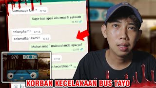 KORBAN KECELAKAAN BUS TAYO 😱 | CHAT HISTORY HORROR INDONESIA