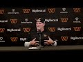 HC Dan Quinn Speaks to the Media Before Practice | Washington Commanders