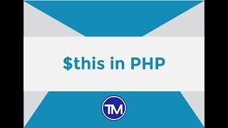 What is $this in Php