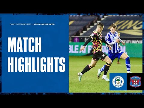 Wigan Carlisle Goals And Highlights