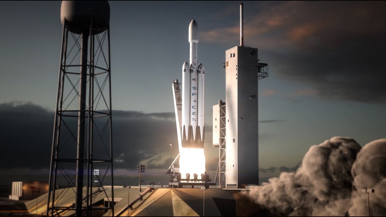 SpaceX, Falcon Animation  