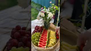 🍓🍇🥝 Stunning & Simple Fresh Fruit Platter Ideas! #foodcraft #fruit