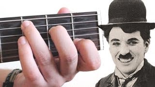 Video thumbnail of "SMILE - Charlie Chaplin - Aula de Violão"