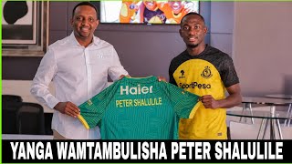 🔴#LIVE UONGOZI WA YANGA MUDA HUU WAMTAMBULISHA PETER SHALULILE MSHAMBULIAJI MPYA, ASAINI MIAKA HII 