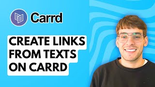 How to Create Links From Texts on Carrd [2026 Full Guide]