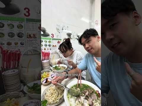 Is This The BEST Pho In Vietnam Saigon Vietnamesefood