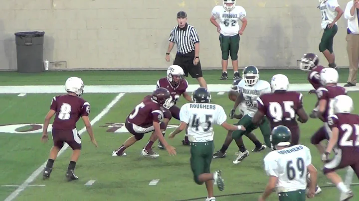 Austin Quillen 2011 Jenks 8th Grade Linebacker Hig...