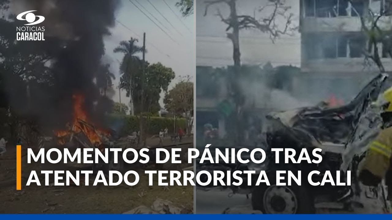 Colombia: atentado terrorista deja seis muertos y decenas de heridos en Cali