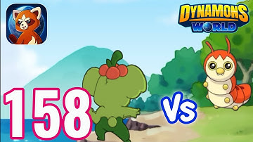 LAVAPEDA Vs. KIKFLICK | Dynamons World - Gameplay Walkthrough – Part 158 (iOS, Android).