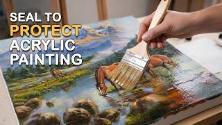 How to Varnish an Acrylic Painting | Everything You Need to Know Before Varnishing