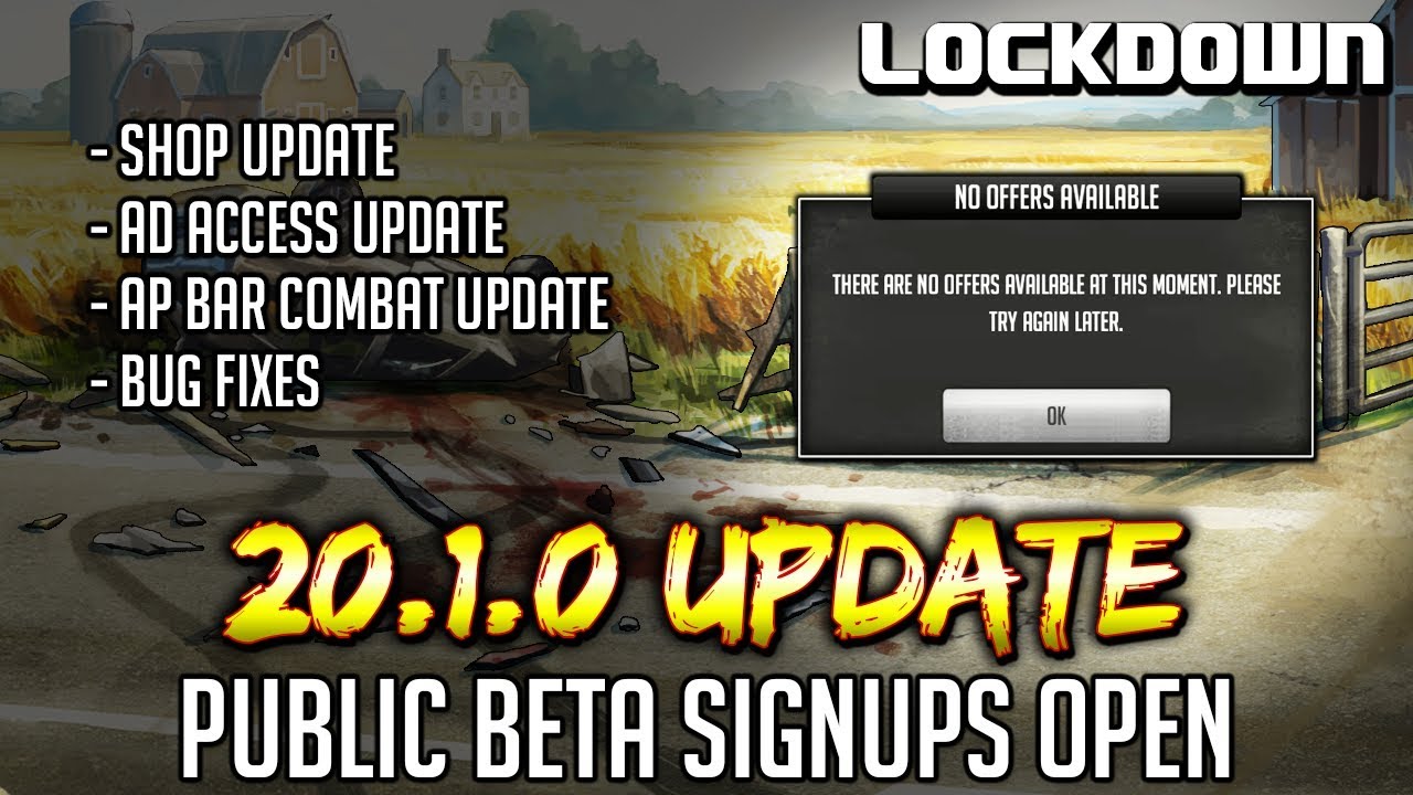 TWD RTS: 20.1.0 Update, Ads Return + Bug Fixes - The Walking Dead: Road to Survival