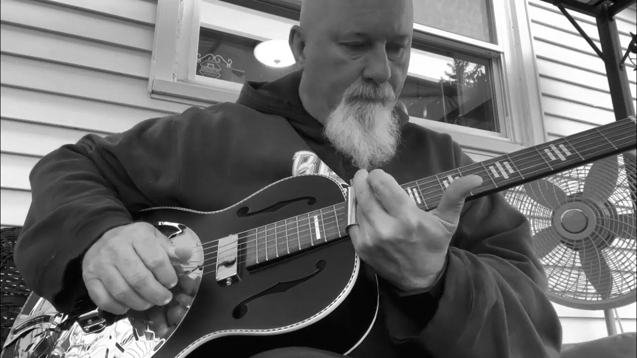 Recording King Minnie Bucker parlor resonator Jams from the deck YouTube