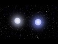view White dwarf stars orbiting and merging animation digital asset number 1