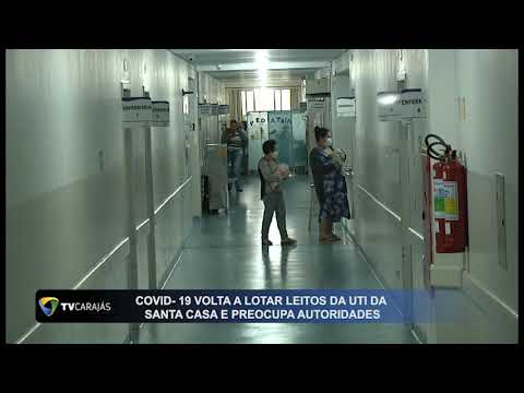 Covid-19 volta a lotar leitos da UTI do hospital Santa casa de Campo Mourão  e preocupa autoridades