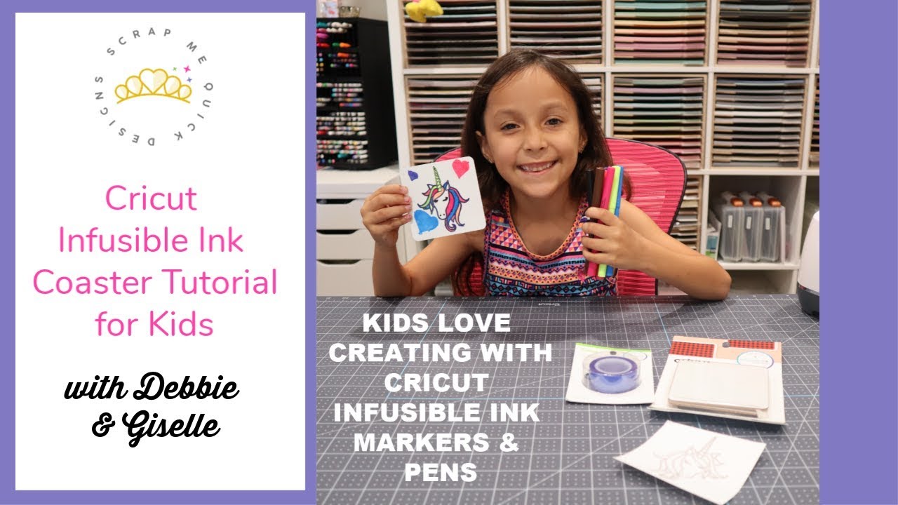 Infusible Ink Markers Cricut Project Using Kid's Drawings! - Leap of Faith  Crafting