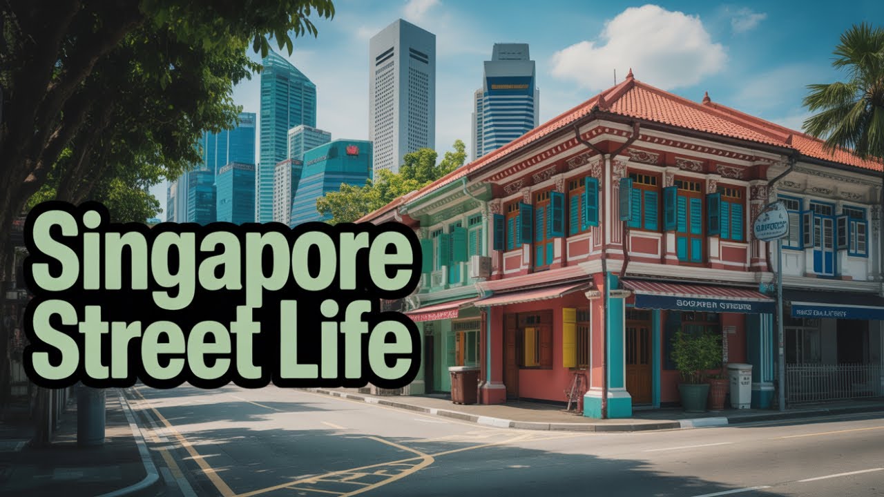 Walking Tour in Singapore 🇸🇬 | Exploring the Most Modern City in Asia in 4K