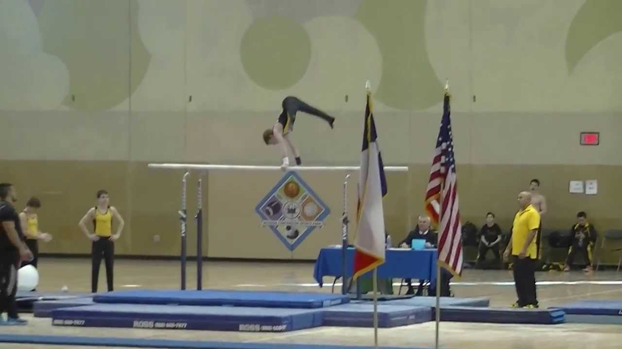 Level 8 Parallel Bars Men's Gymnastics San Antonio Invitational 2014