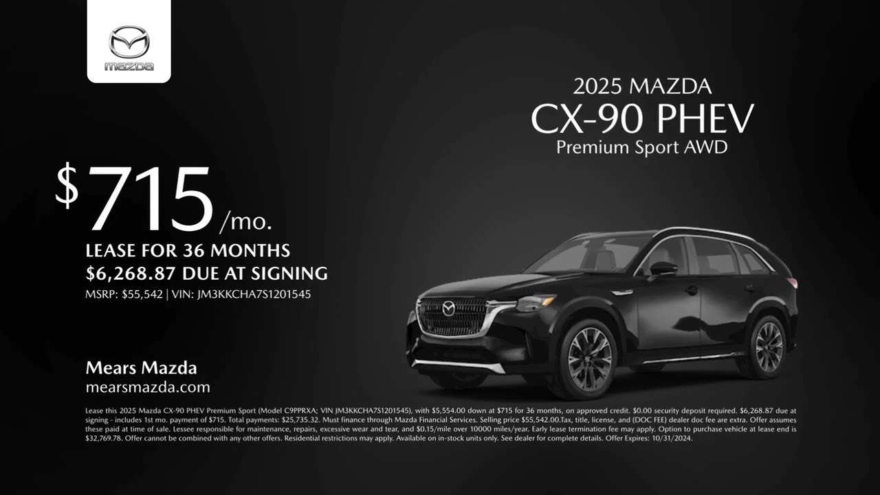 Mazda CX-90 PHEV 10/21/2024 4464061